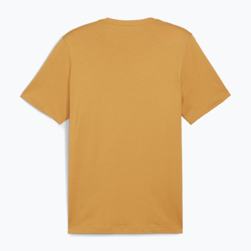 Férfi PUMA Es Logo Tee (S) gyömbér tea póló 2