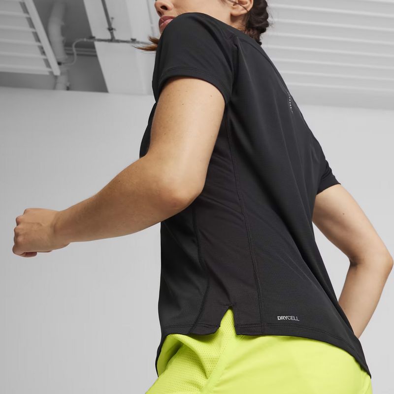 Női futópóló PUMA Run Favorite Velocity fekete 10