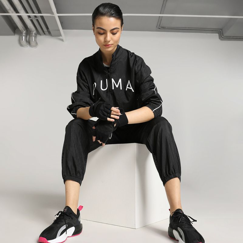 Női edződzseki PUMA Fit Move Move Woven puma fekete 8