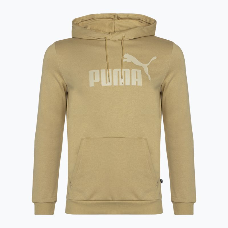 Férfi pulóver PUMA Essentials Big Logo Hoodie FL prairie tan 5