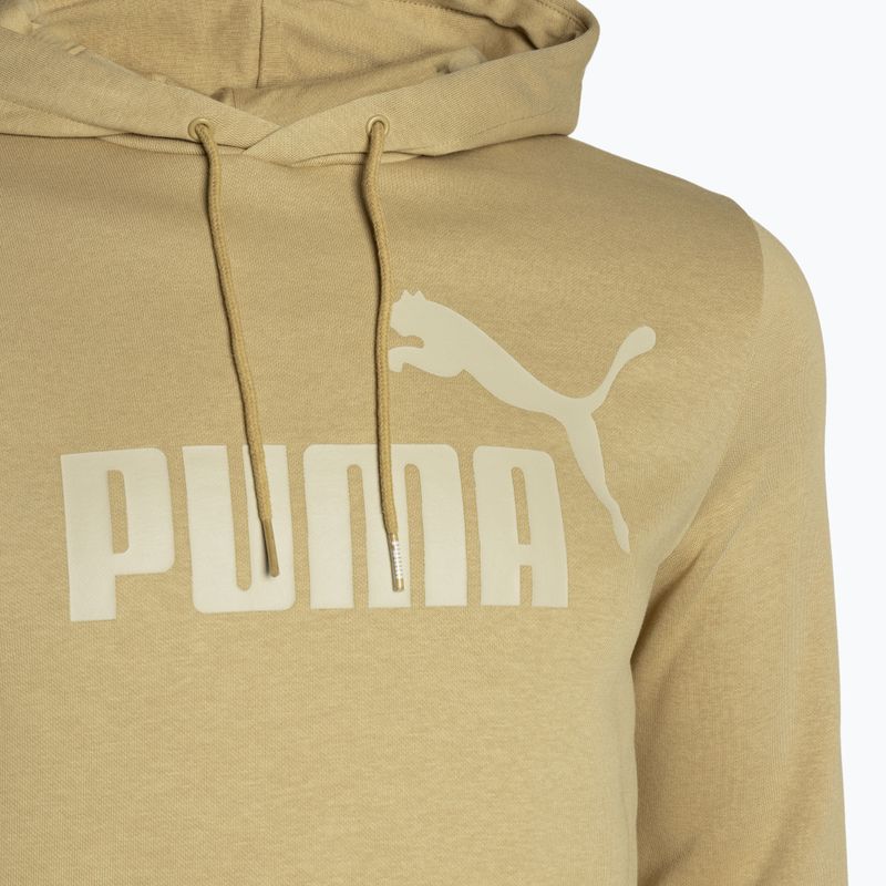 Férfi pulóver PUMA Essentials Big Logo Hoodie FL prairie tan 7