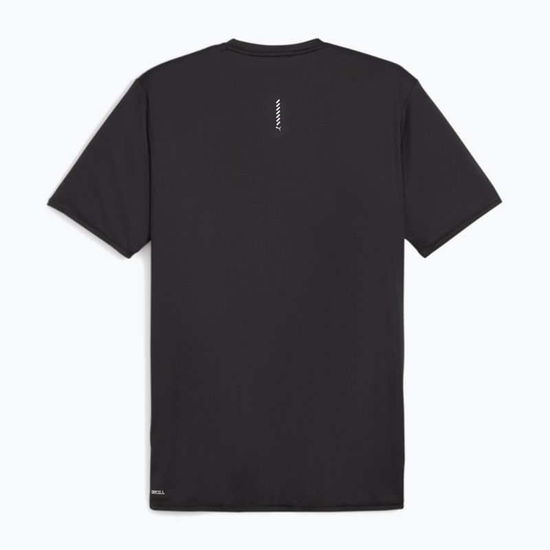Férfi futópóló PUMA Run Favorite Graphic black 2