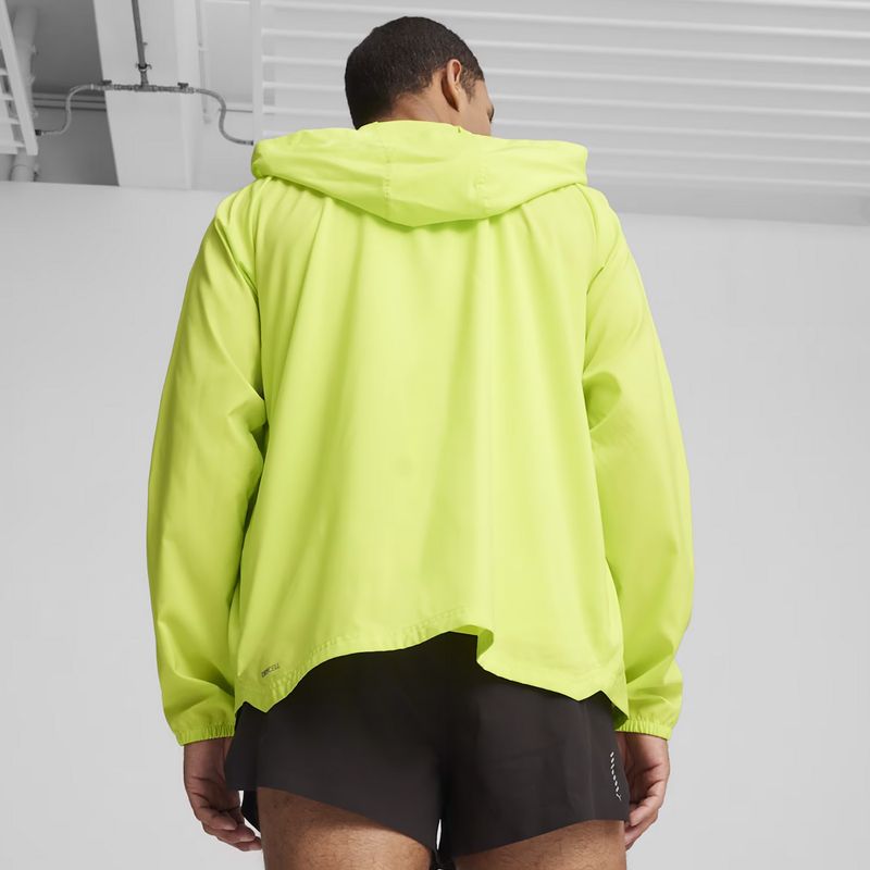 Férfi futódzseki PUMA Run Favoriteoven kapucnis zöld 7