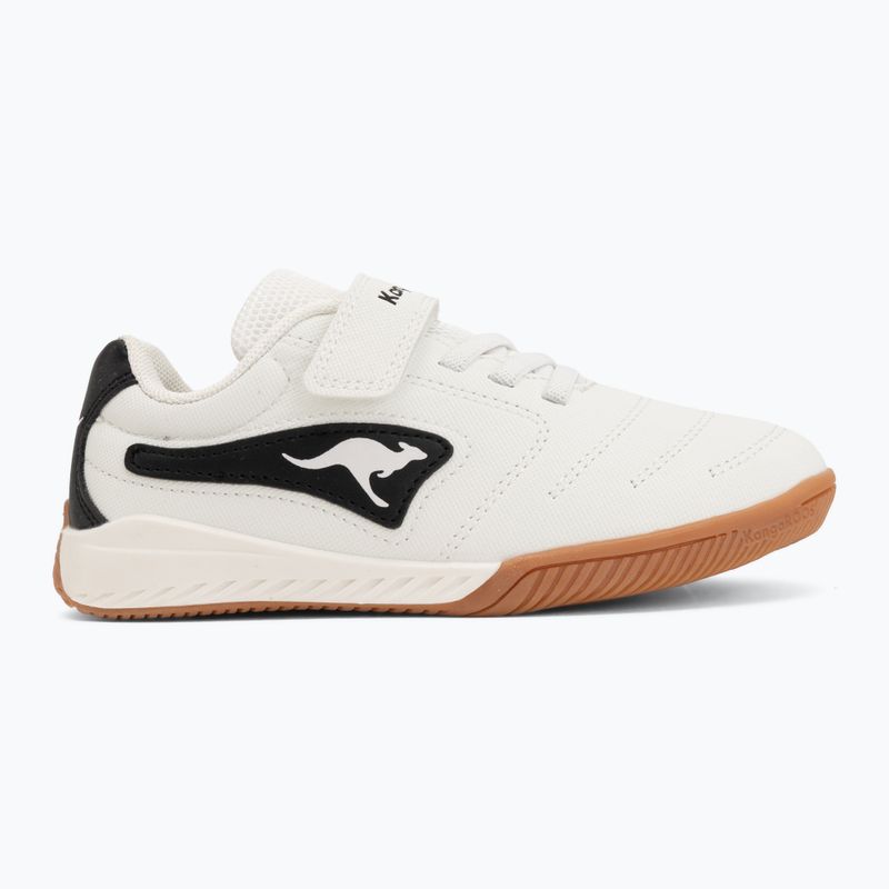 Gyerekcipő KangaROOS K5-Drib EV white/jet black 2