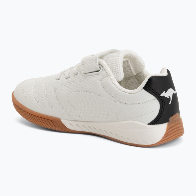 Gyerekcipő KangaROOS K5-Drib EV white/jet black 3