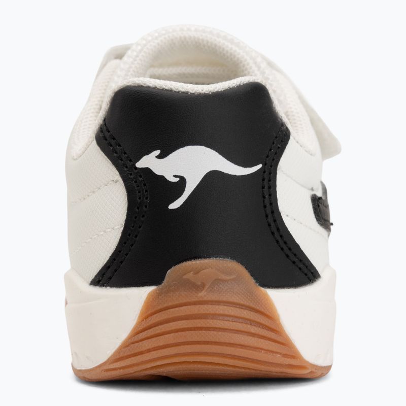 Gyerekcipő KangaROOS K5-Drib EV white/jet black 6