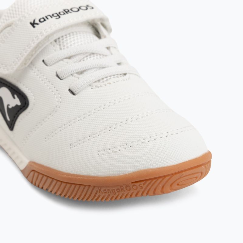 Gyerekcipő KangaROOS K5-Drib EV white/jet black 7