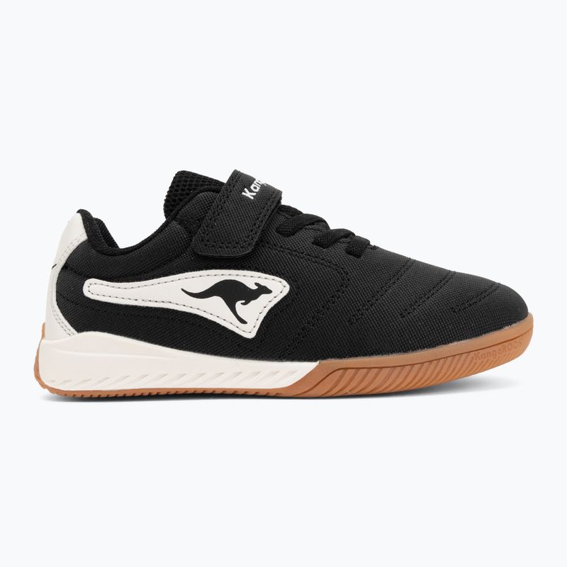 Gyerekcipők KangaROOS K5-Drib EV jet black/white 2