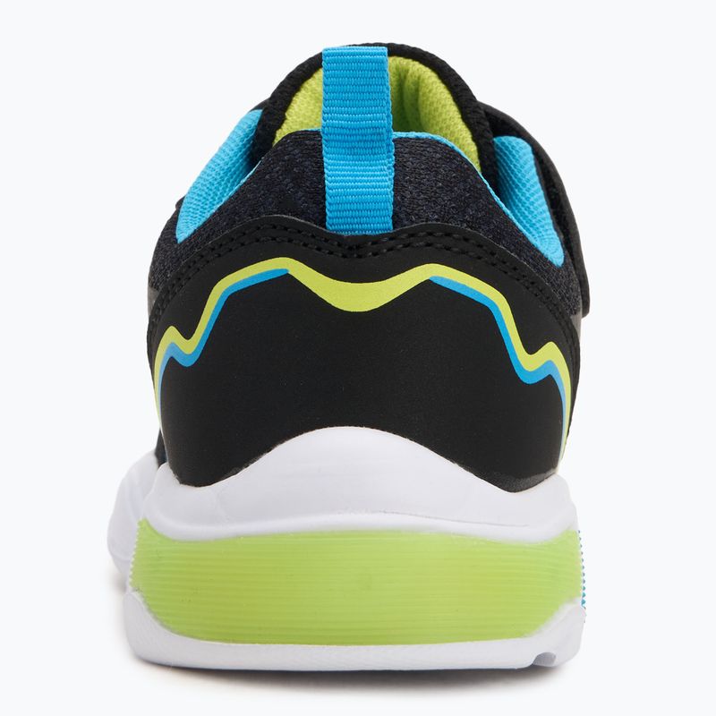 KangaROOS K-SLB Lighto EV jet black/limetta gyermek cipő 6