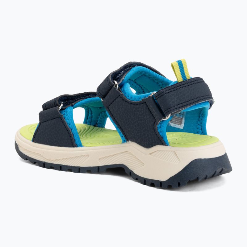 Gyerek szandálok Kangaroos K-AS Ture dark navy/lime 3