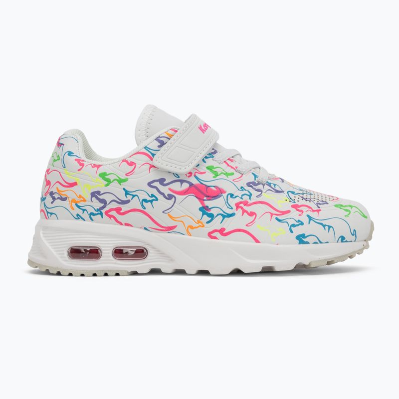 KangaROOS KX-Mega Multi EV 0090 fehér/multi gyerekcipő 2