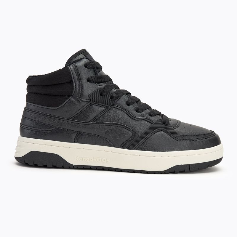 Férfi cipő KangaROOS K-Draft Tony Mid jet fekete / cool beige 2