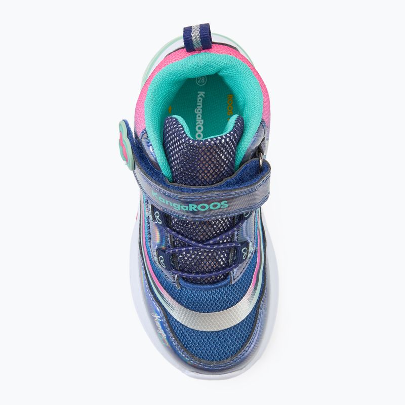 KangaROOS K-SLG Willow Mid EV navy / ocean gyerekcipő 5