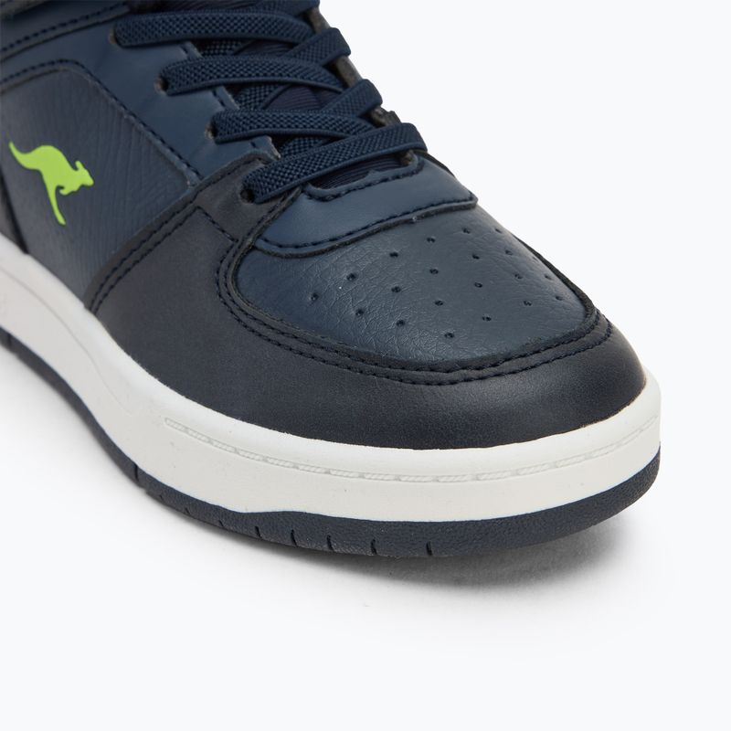 Gyerekcipő KangaROOS K-CP Bound Mid EV dark navy / lime 7