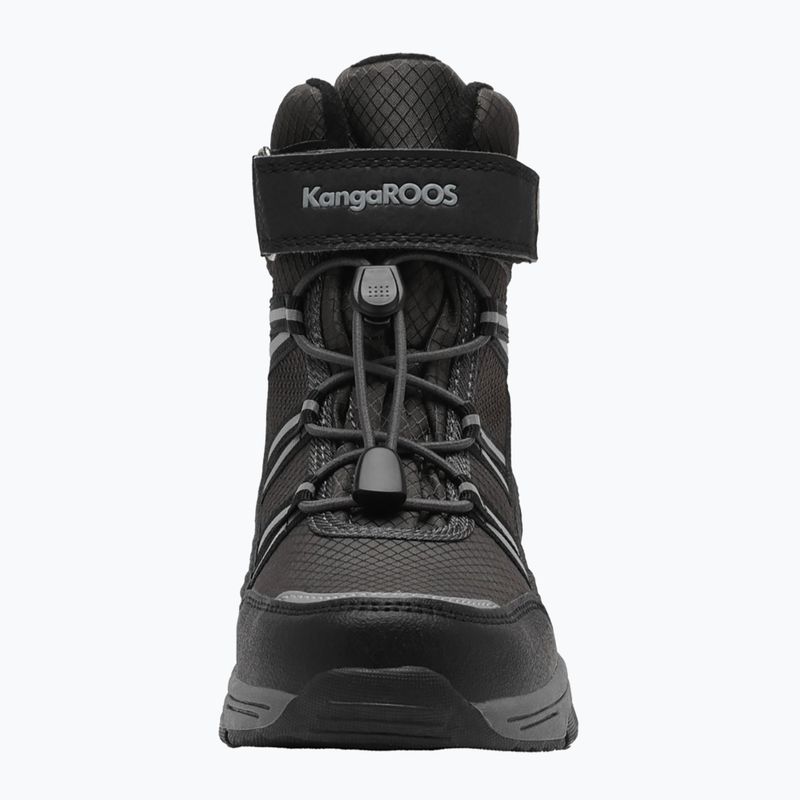 KangaROOS K-MJ Eldora EV RTX jet black / acélszürke junior hócsizma 10