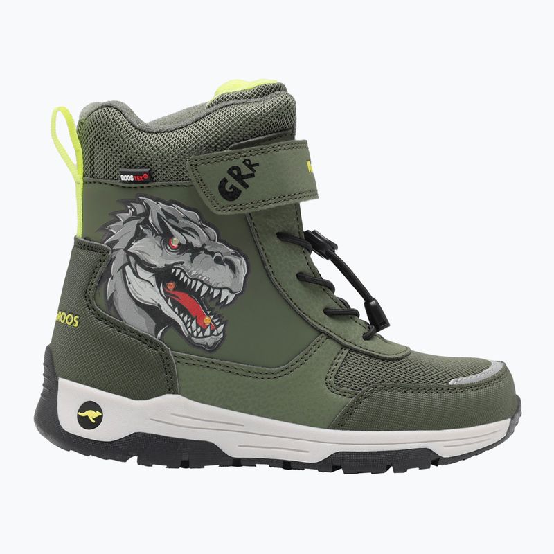 KangaROOS K-MJ Edison EV RTX SL olíva / limetta dino junior hócipő K-MJ Edison EV RTX SL olíva / limetta dino junior hócipő 9