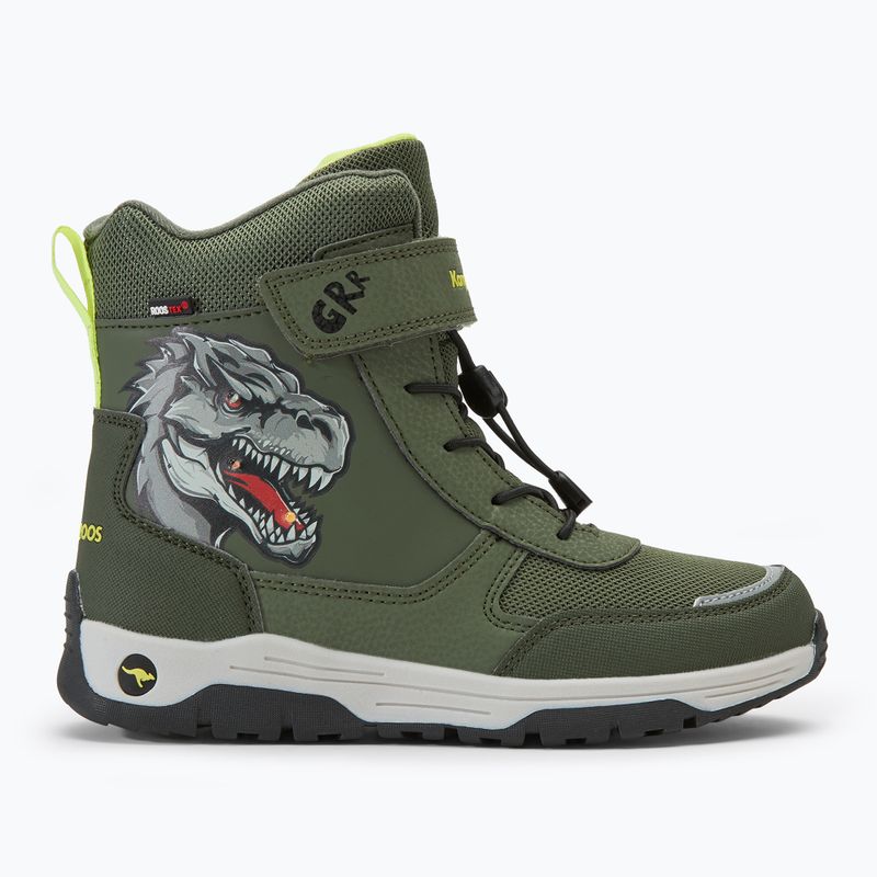 KangaROOS K-MJ Edison EV RTX SL olíva / limetta dino junior hócipő K-MJ Edison EV RTX SL olíva / limetta dino junior hócipő 2