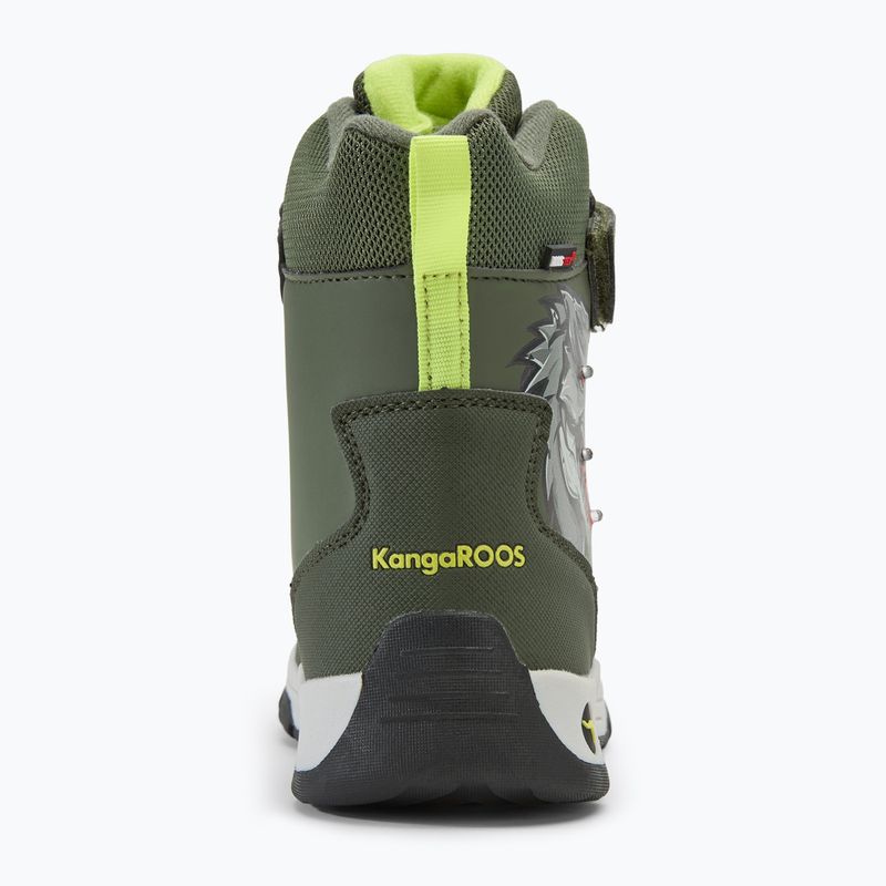 KangaROOS K-MJ Edison EV RTX SL olíva / limetta dino junior hócipő K-MJ Edison EV RTX SL olíva / limetta dino junior hócipő 6