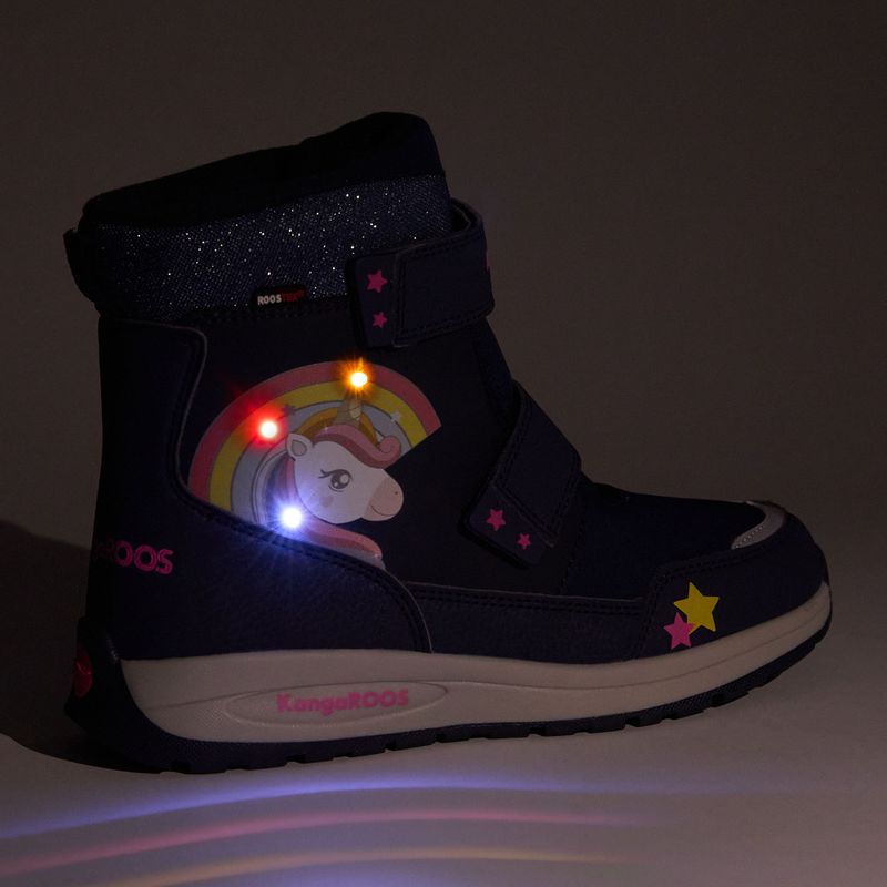 KangaROOS K-MJ Edison EV RTX SL junior hócipő dk navy / daisy pink 8