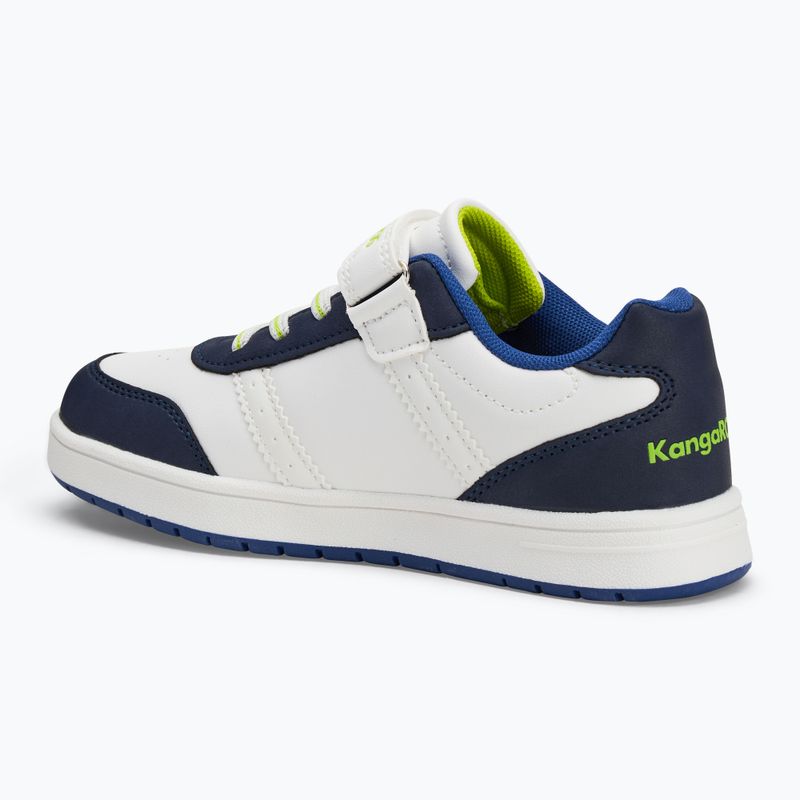 KangaROOS K-CA Shaggy EV sötét navy/lime gyermekcipő 3