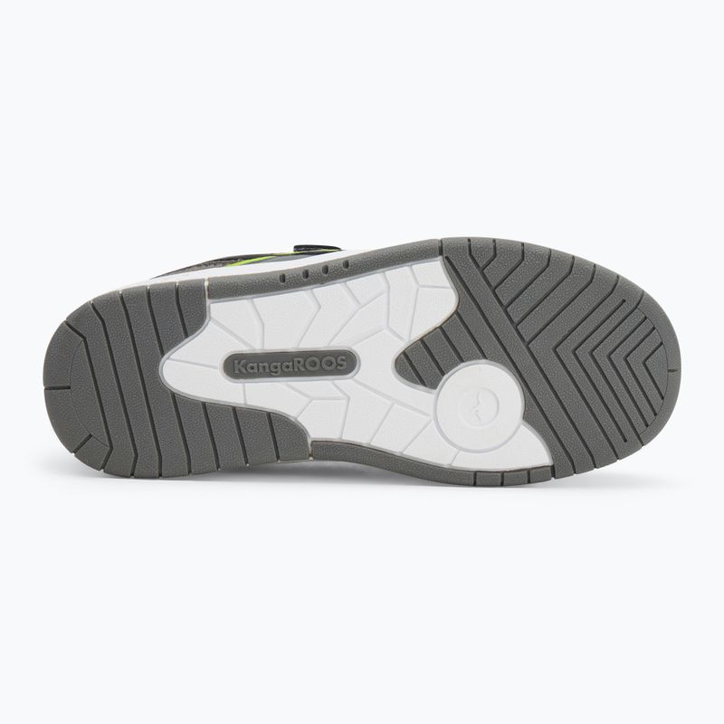 KangaROOS K-CP Bounder EV acélszürke/neonzöld gyermekcipő 4