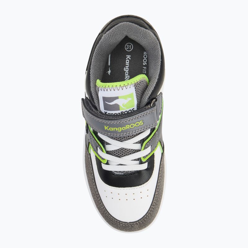 KangaROOS K-CP Bounder EV acélszürke/neonzöld gyermekcipő 5