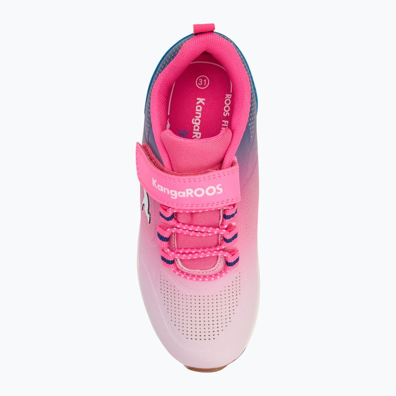 KangaROOS KX-Bases EV neon rózsaszín/fehér gyermek cipő 5