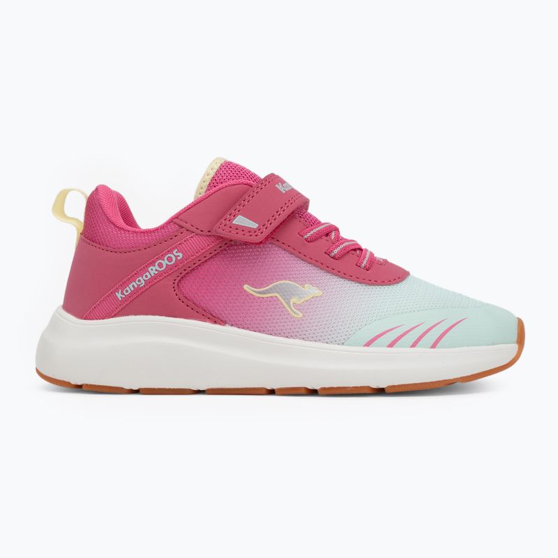 KangaROOS KB-Rida EV százszorszép rózsaszín/menta gyermekcipő 2
