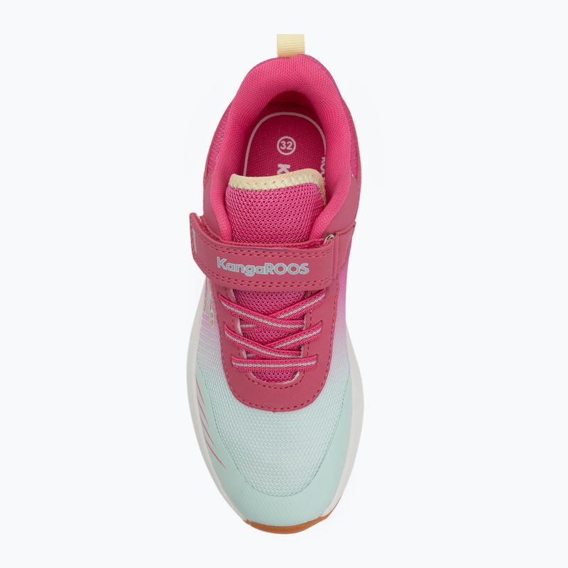 KangaROOS KB-Rida EV százszorszép rózsaszín/menta gyermekcipő 5