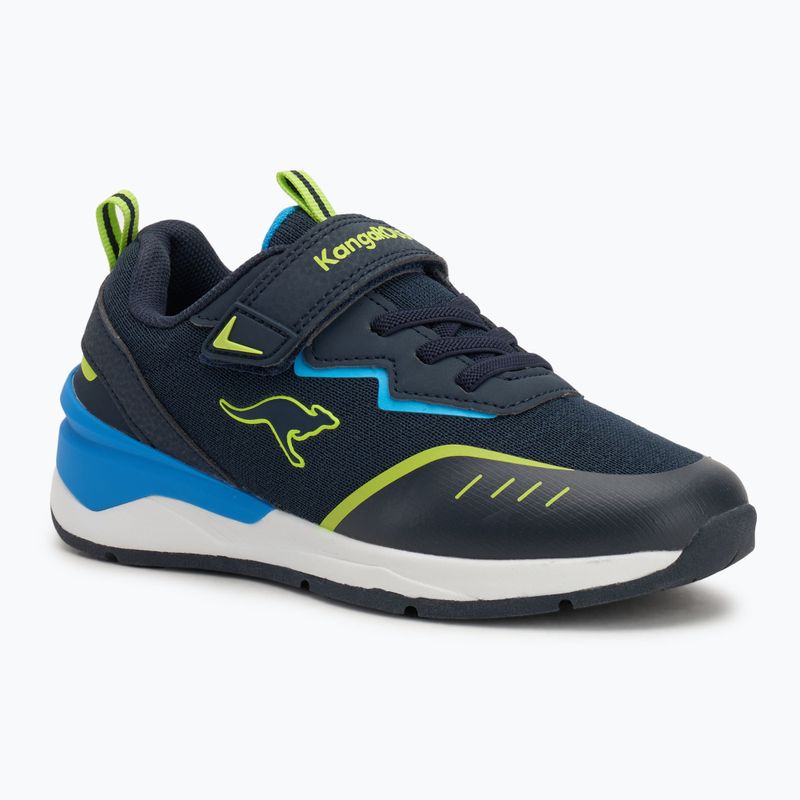 KangaROOS KD-Batter EV sötét navy/lime gyerekcipő