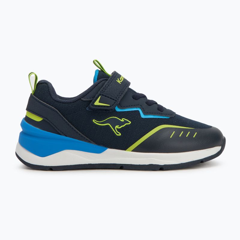 KangaROOS KD-Batter EV sötét navy/lime gyerekcipő 2