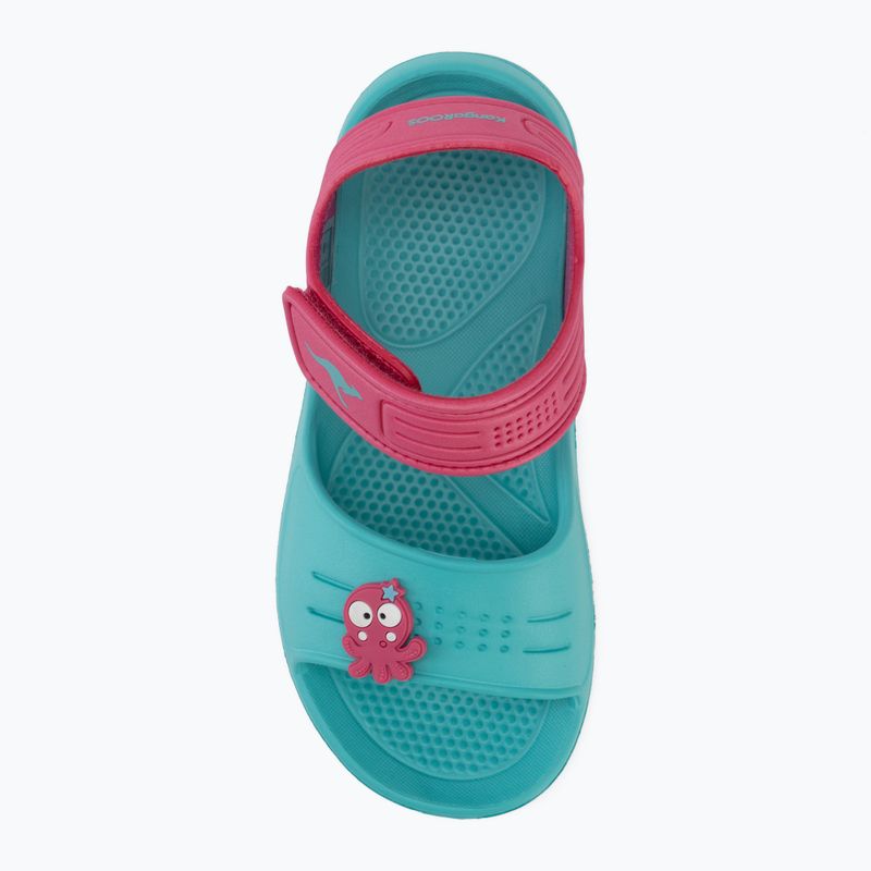 Gyerek szandálok Kangaroos KangaSwim II ocean/daisy pink 5