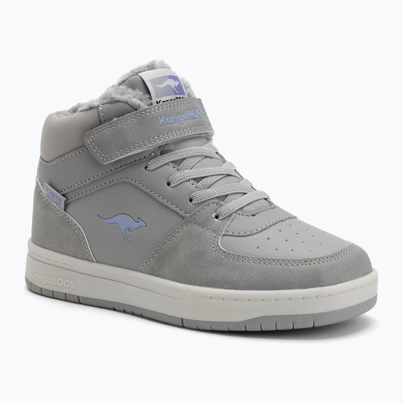 KangaROOS K-CP Bound Mid EV ultimate grey/lavendin gyermek cipő