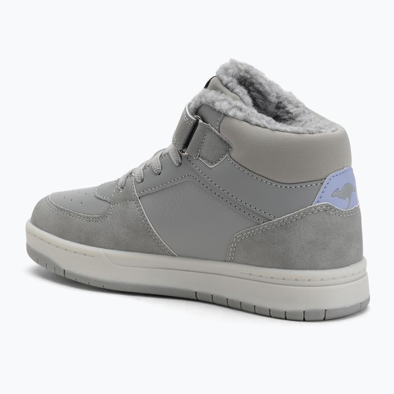 KangaROOS K-CP Bound Mid EV ultimate grey/lavendin gyermek cipő 3
