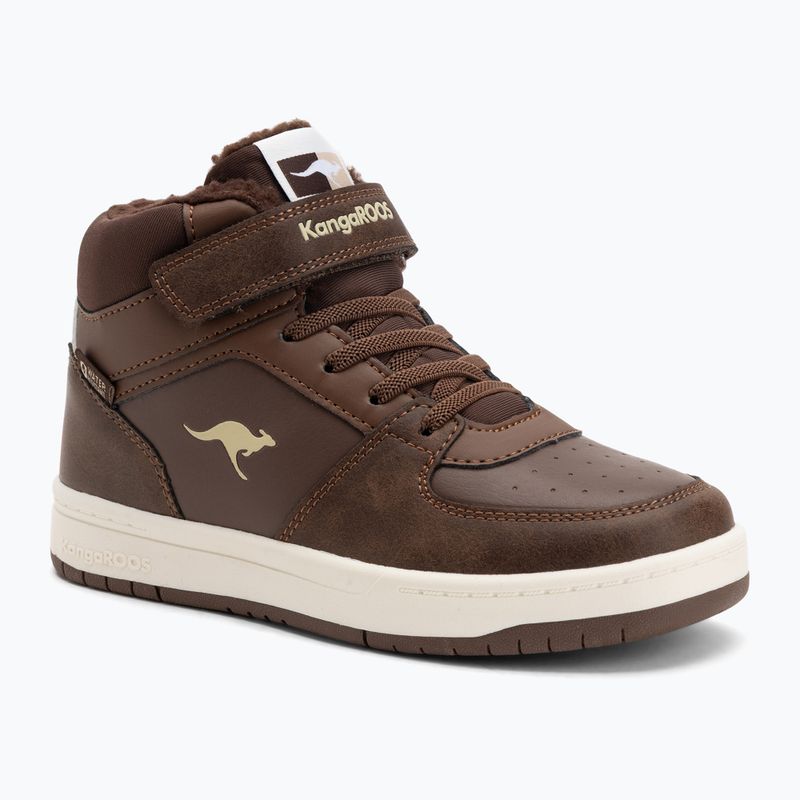 KangaROOS K-CP Bound Mid EV pala fekete/szőke fa gyermek cipő