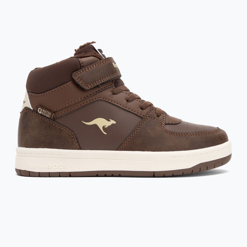 KangaROOS K-CP Bound Mid EV pala fekete/szőke fa gyermek cipő 2