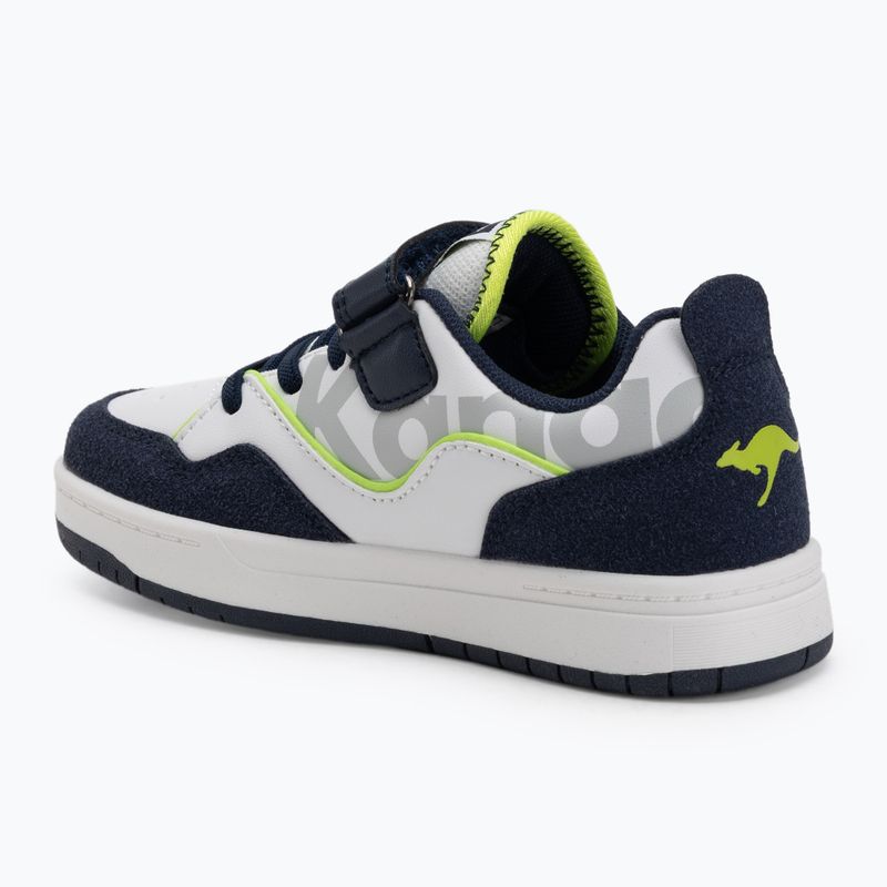 KangaROOS K-CP Allets EV sötét navy/lime gyerekcipő 3
