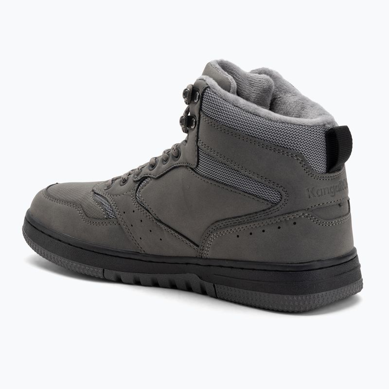 Férfi KangaROOS K-Watch Bliz acélszürke/jet fekete cipő 3