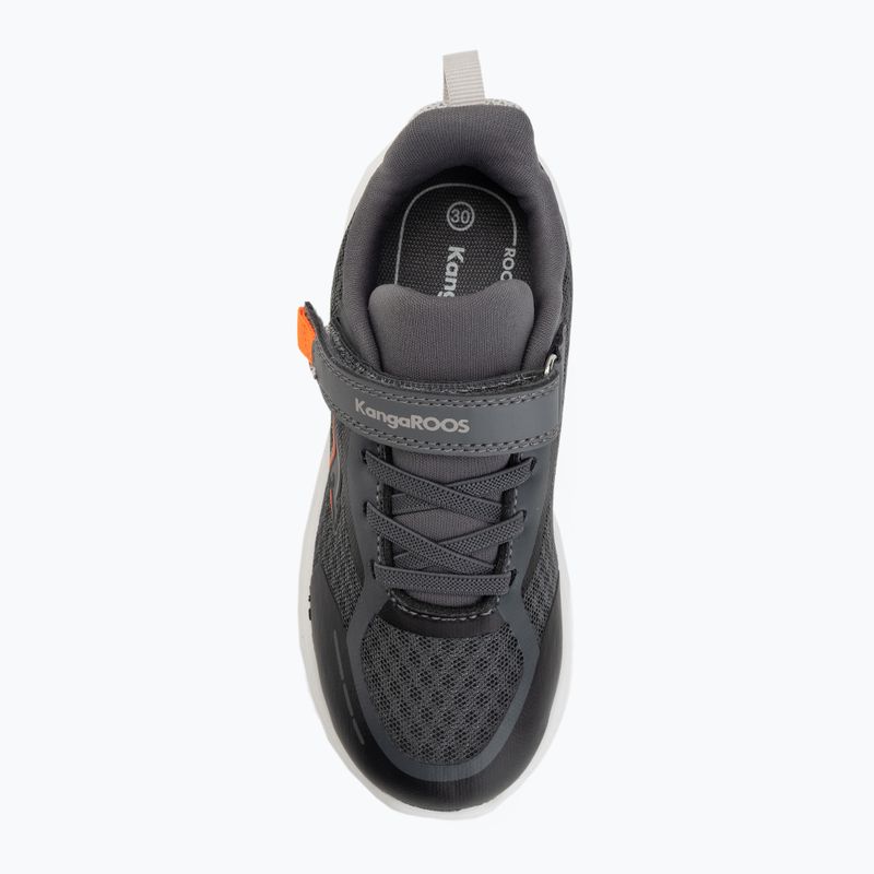 Gyerekcipők KangaROOS K-RDI Pebble EV steel grey/neon orange 5