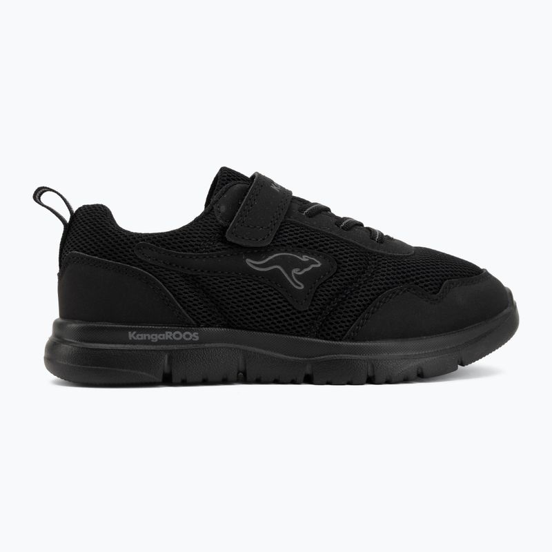 Gyerekcipők KangaROOS K-ETK Possum EV jet black black/mono 2