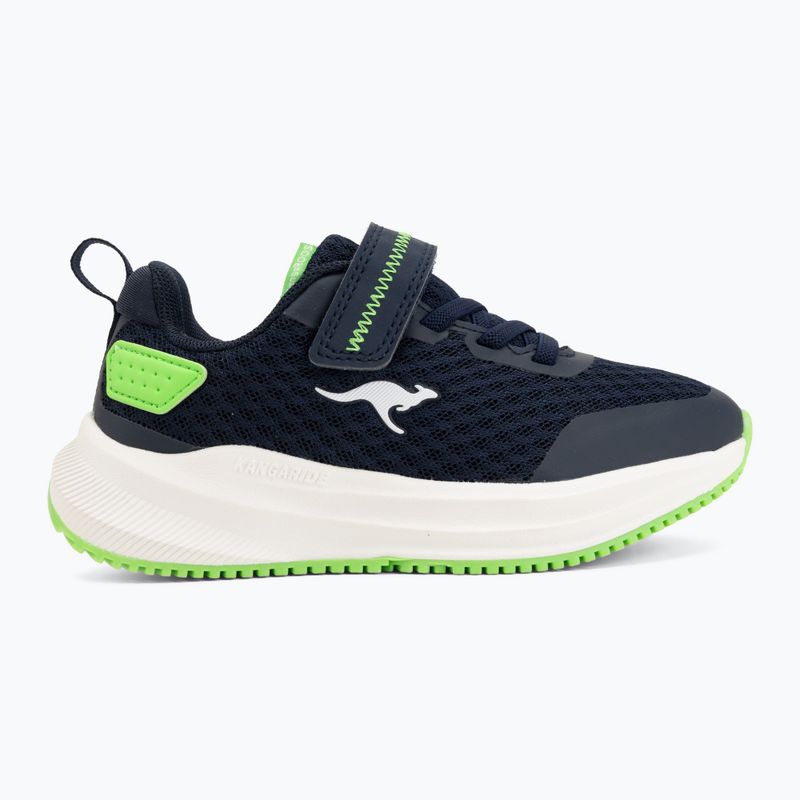 Gyerekcipő KangaROOS K-RDK Fam EV dark navy/lime 2