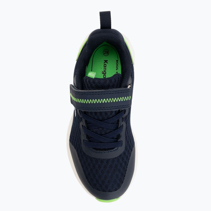 Gyerekcipő KangaROOS K-RDK Fam EV dark navy/lime 5