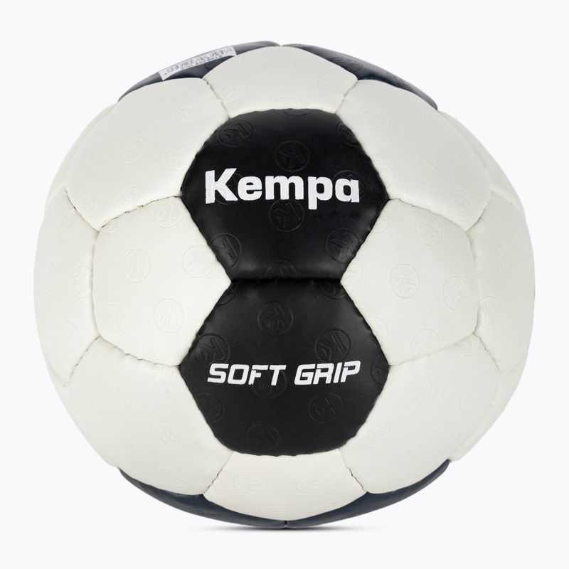 Kempa Soft Grip Game Changer kézilabda szürke/kék, méret: 2