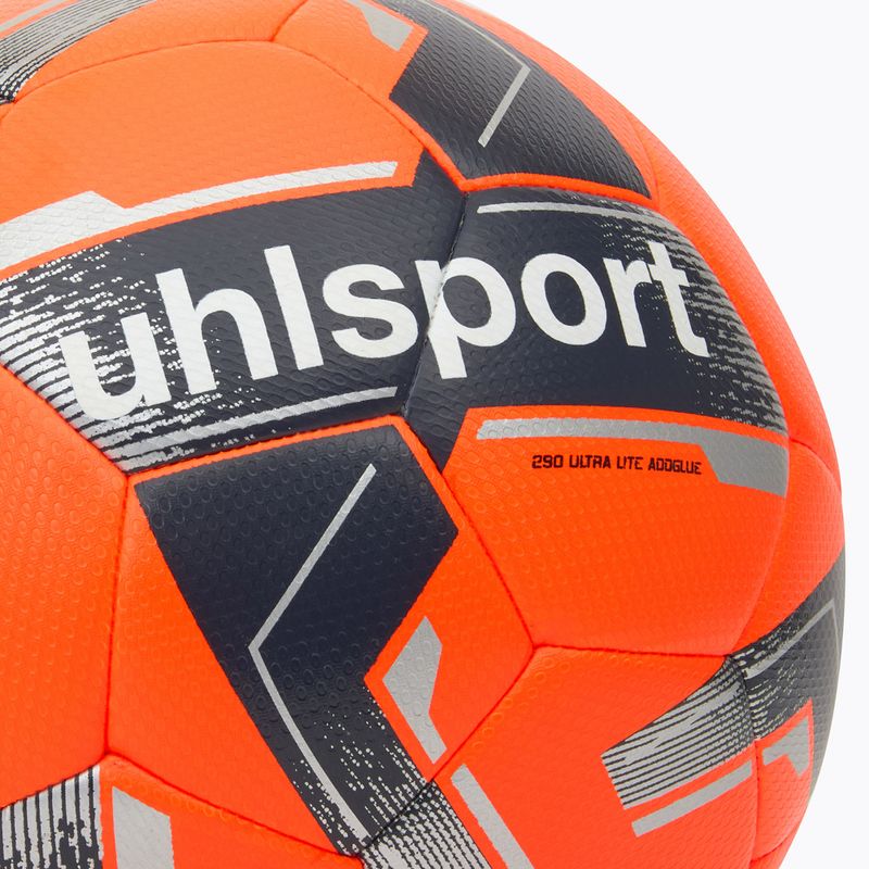Labdarúgás uhlsport 290 Ultra Lite Addglue fluo narancs/marine/silber méret 5 3
