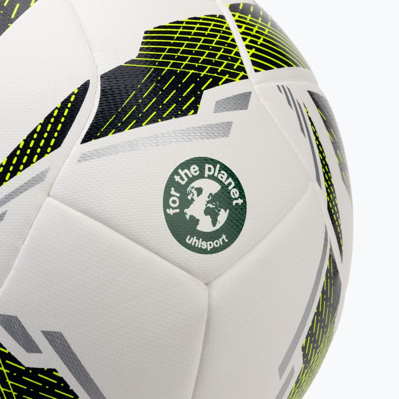 Labdarúgás uhlsport Match Addglue fehér/navy/fluo sárga méret 5 3