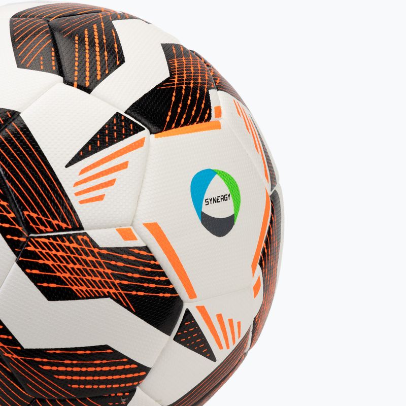 Uhlsport Resist Synergy labdarúgó fehér/fekete/fluo narancssárga 4-es méret 3