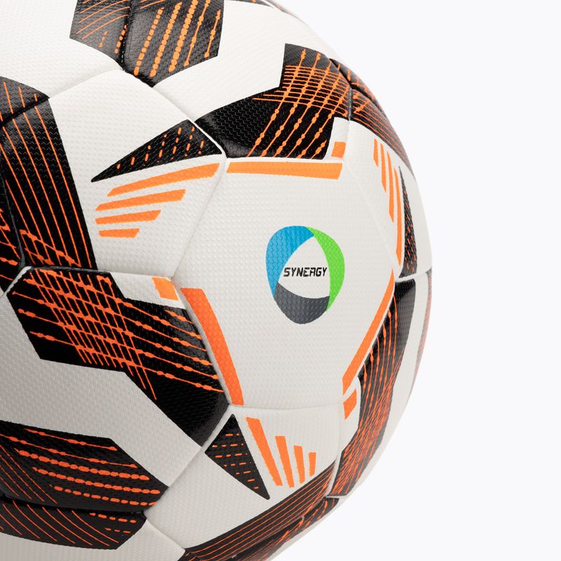 Uhlsport Resist Synergy labdarúgó fehér/fekete/fluo narancs méret 5 2