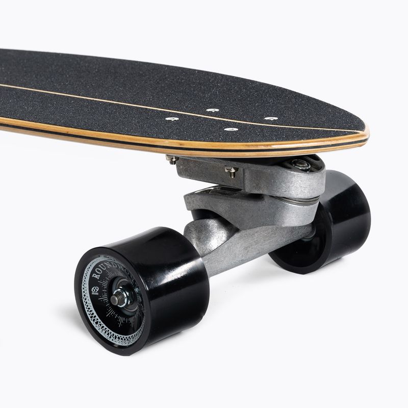 Carver C7 Raw 31.75" CI Black Beauty surfskateboard 2019 Komplett fehér és fekete C1013011020 7