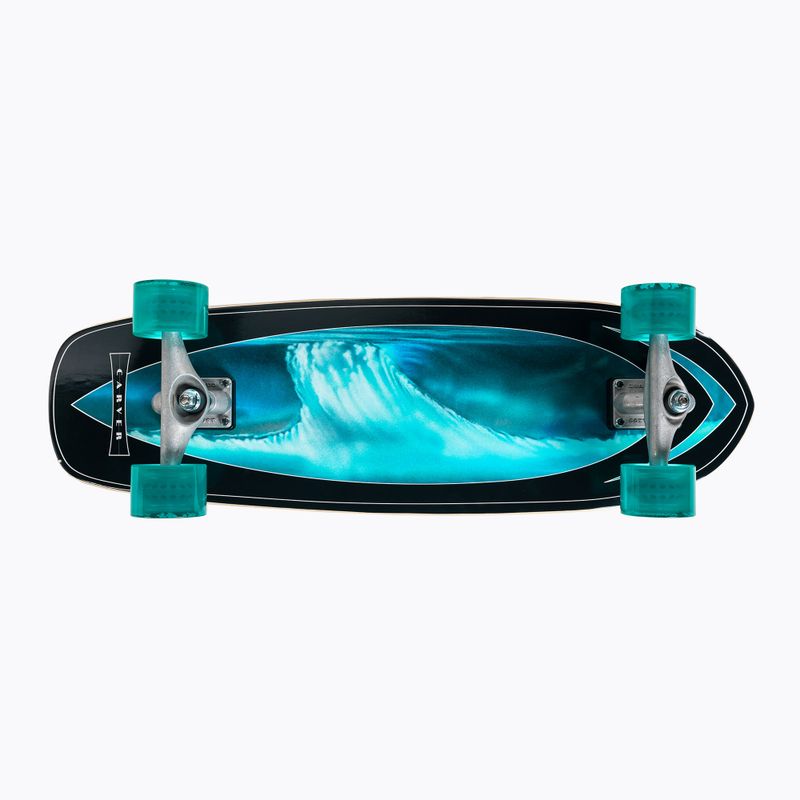 Surfskate gördeszka Carver CX Raw 32" Super Surfer 2020 Complete kék/fekete C1012011064