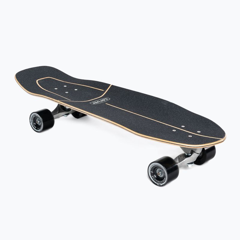Surfskate gördeszka Carver CX Raw 31.25" Super Slab 2021 Complete fekete/sárga C1012011099 2